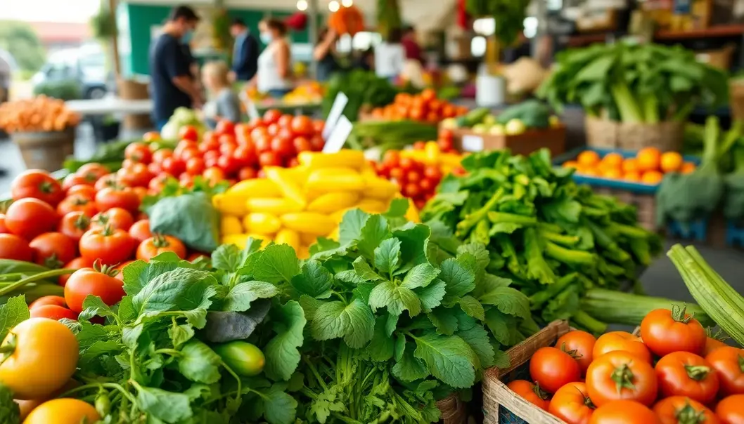 Farmers’ markets offer fresh, local, and seasonal produce.